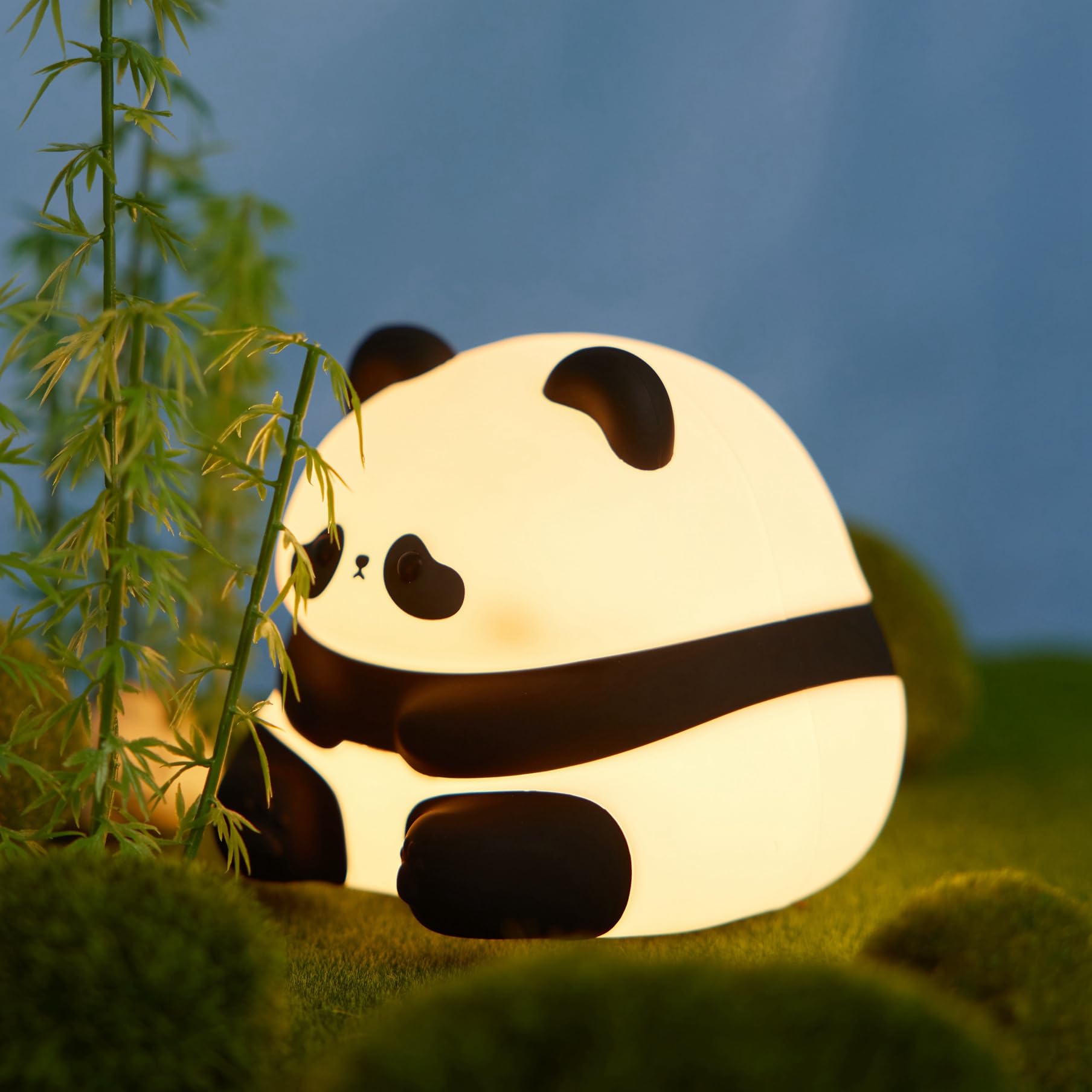Niedliches Panda-led-nachtlicht, Sanfte Kawaii-tier-nachtlampe, 3 Dimmstufen, Ideal Für Babys Und Kleinkinder, Originelles Panda-huahua-geschenk