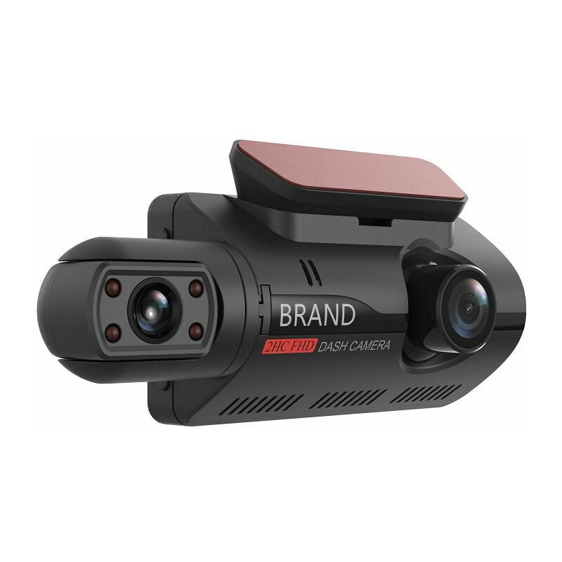 Dual-dashcam, Full Hd, 140°-weitwinkelobjektiv, Front- Und Innenraumaufnahme, 1 Stück
