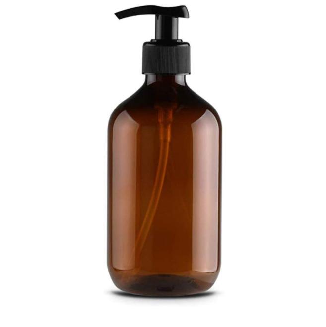 500 Ml Grüner Flüssigseifenspender, Leere, Quetschbare Kunststoff-pumpflasche, Nachfüllbar Für Ätherische Öle, Lotionen, Shampoos Und Spülungen