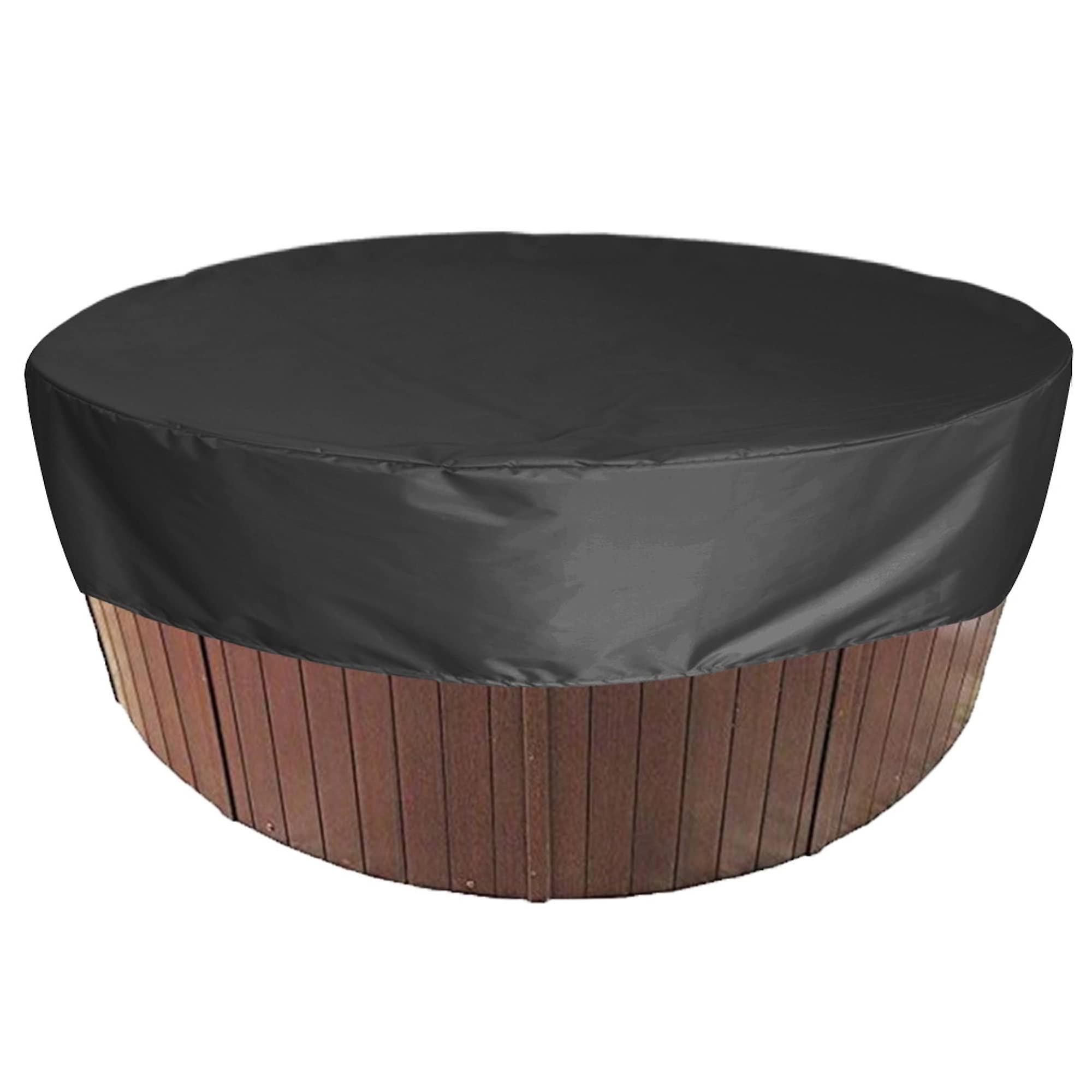 Runde Outdoor-whirlpoolabdeckung, Wasserdicht, Uv-beständig, Schutz Für Whirlpools, Staubdichte Poolabdeckung
