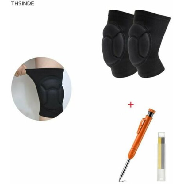 Professionelle Knieschoner Für Die Arbeit, Bequeme Knieschoner Zum Bodenschleifen, Für Gartenarbeit Und Bauarbeiten, Elastischer Schutz