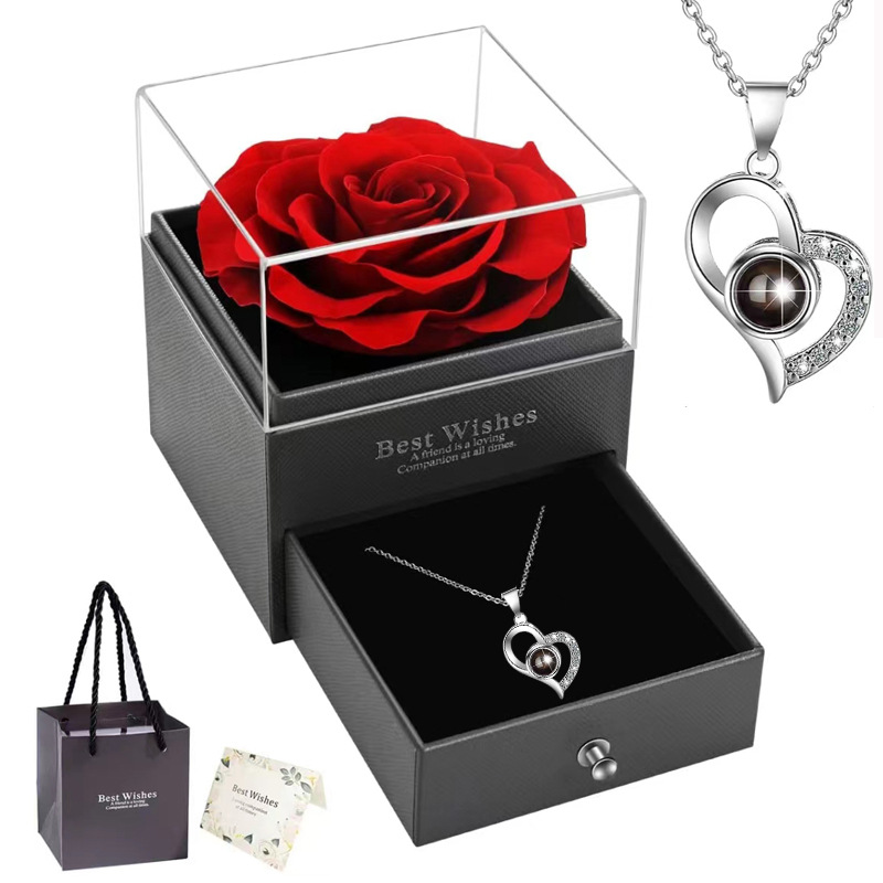 Natürlich Konservierte Rosen, Trockenblumenstrauß Zum Geburtstag, Geschenk Für Frauen, Mütter, Großmütter, Freundinnen, Originelle Geschenkidee