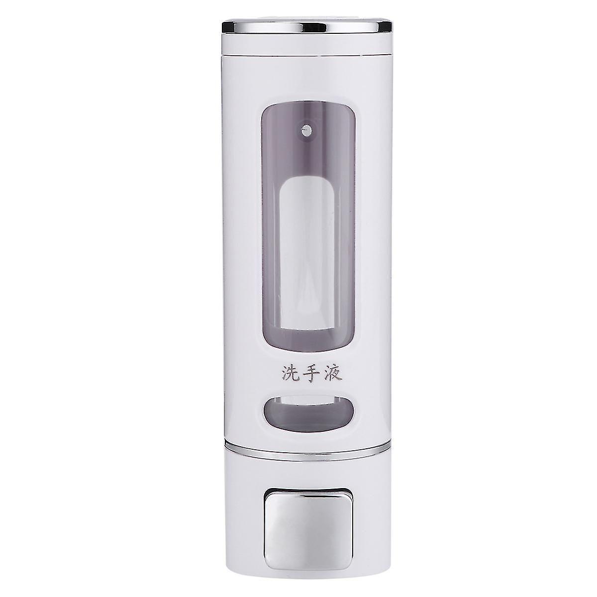 Wandmontierter 400-ml-flüssigseifenspender Mit Handpumpe, Desinfektionsmittelspender Und Nachfüllbarem Shampoo-reservoir Für Hotels Und Unternehmen Bohrfeste Montage.