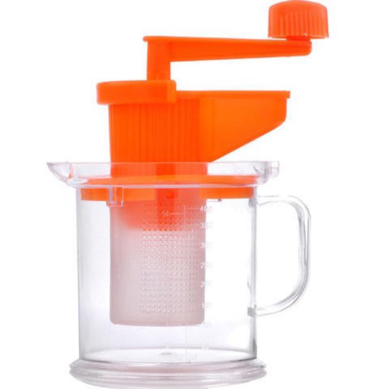 Multifunktionaler, Handbetriebener Kartoffelstampfer Für Sojapaste, Mini-entsafter Für Unterwegs, Kompakt Und Praktisch