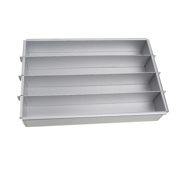 Battenberg Professional Kuchenform Aus Eloxiertem Aluminium, Silber, Größe A