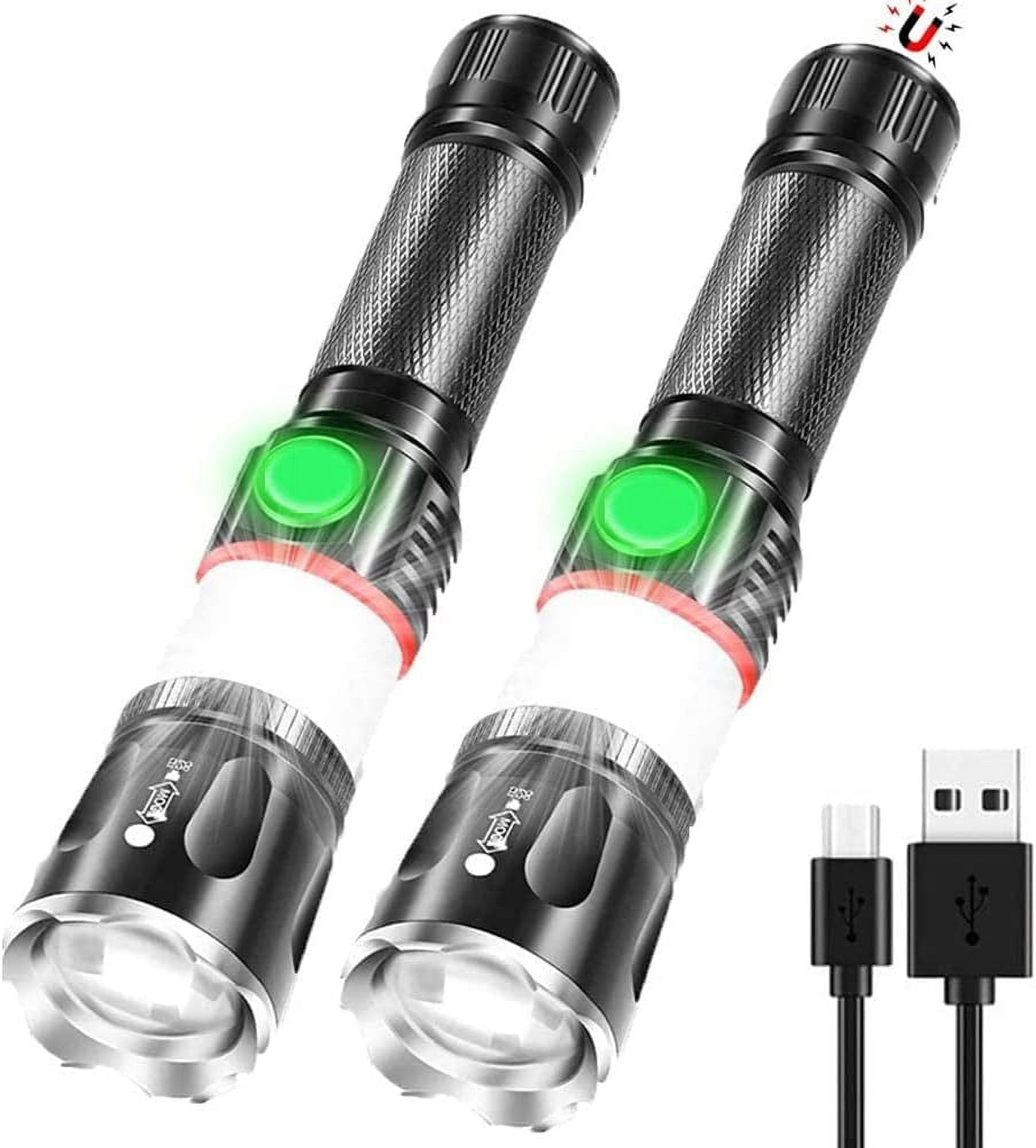 Wiederaufladbare Led-taschenlampe Mit Magnet, Für Taktische Einsätze, Segelelektronik