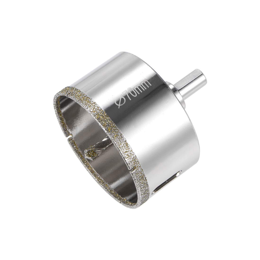 70-mm-diamantkernbohrer Mit Zentrierbohrer, Lochsäge Für Fliesen, Glas Und Keramik, Diamantbeschichtet Für Präzises Schneiden