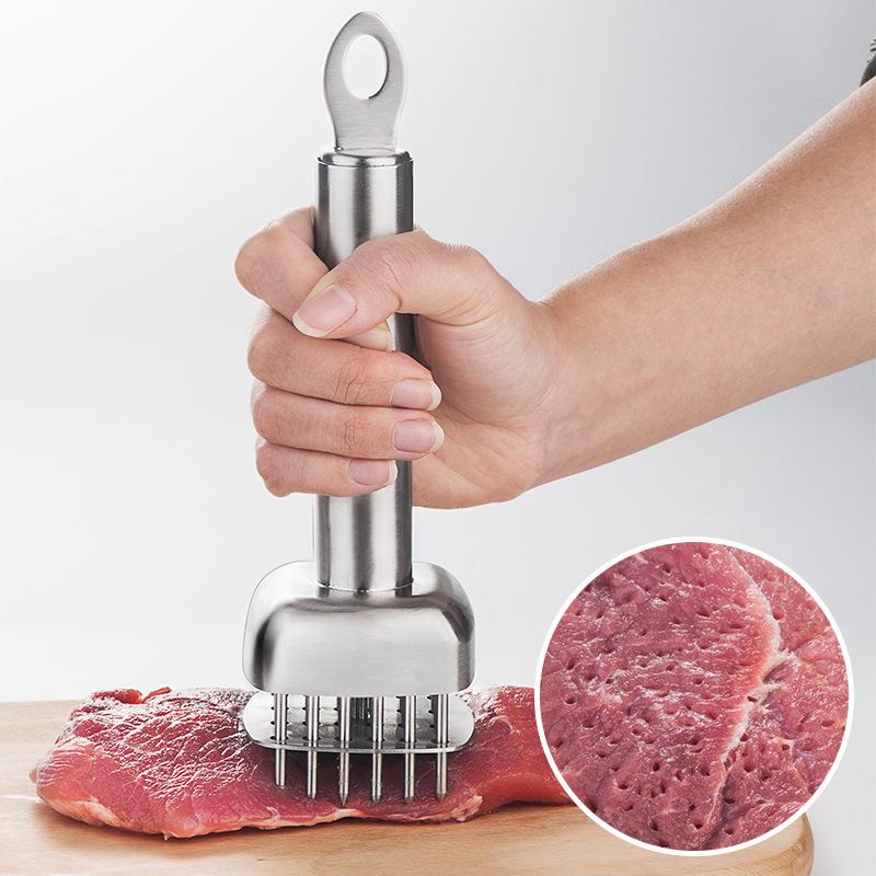 Fleischnadel Aus Edelstahl, Steakzartmacher, Sehnenlöser, 4-teiliges Set