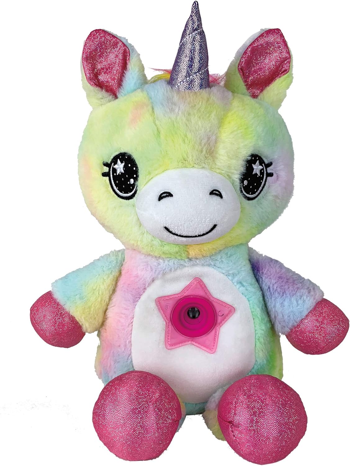 Star Belly Dream Lites Leuchtendes Einhorn-plüschtier – 2-in-1-nachtlicht Zum Kuscheln – Projiziert Sterne An Die Decke Zum Einschlafen – Mehrfarbig, Einheitsgröße
