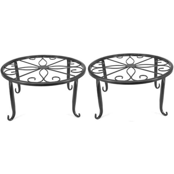 Pflanzenständer Aus Metall Im Retro-stil, Rund, Aus Schmiedeeisen, Blumentopfhalter, Blumenständer Aus Metall, Blumentopf