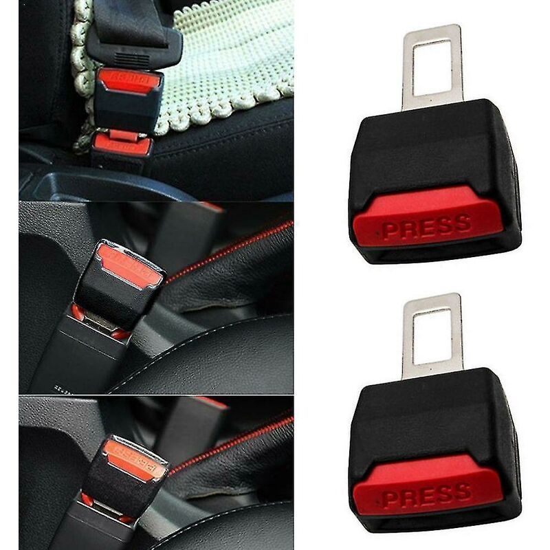 2-teiliger Autosicherheitsgurt-verlängerer, Autosicherheitsgurt-verbinderadapter, Gurtclips, Gurtzubehör