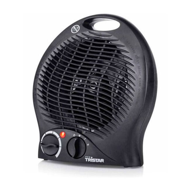 Tristar Ka-5037 Kompakt-heizlüfter, Schwarz, 2000 W