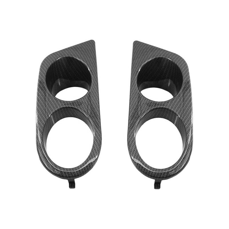 Unterer Vorderer Nebelscheinwerfer-lufteinlass Aus Kohlefaser Im Ham-stil Für Bmw E46 M3 Stoßstange (2001–2006) – Ersatzrahmen – Schwarz