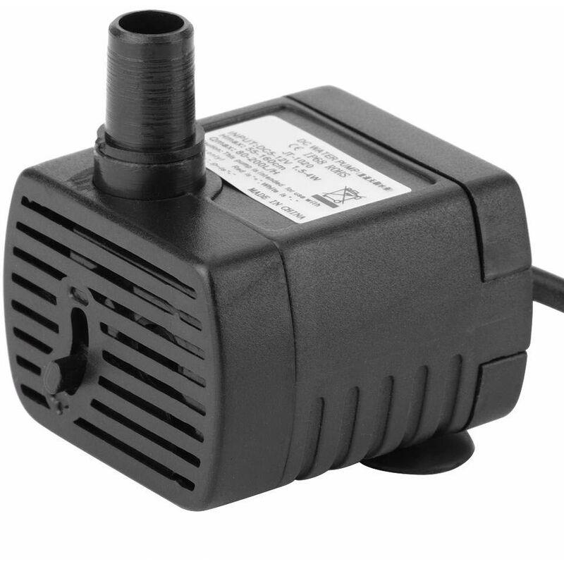 Kleine, 180 L/h Starke, Usb-betriebene Tauchpumpe Für Springbrunnen, Aquarien, Schwimmbecken Und Hydrokultursysteme Leiser, Bürstenloser Motor