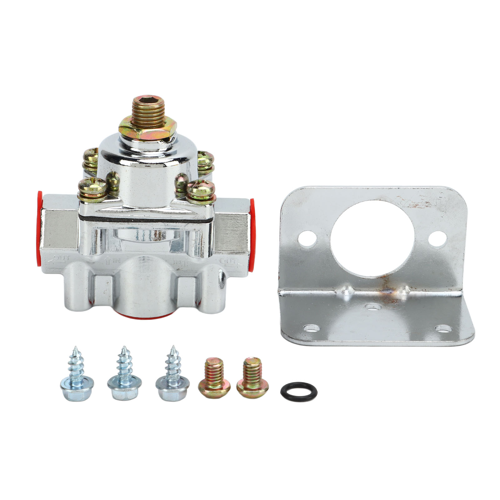 Kraftstoffdruckregler Aus Zinklegierung 1-4 Psi 3/8 Npt-gewinde 12-804 Für Edelbrock-vergaser