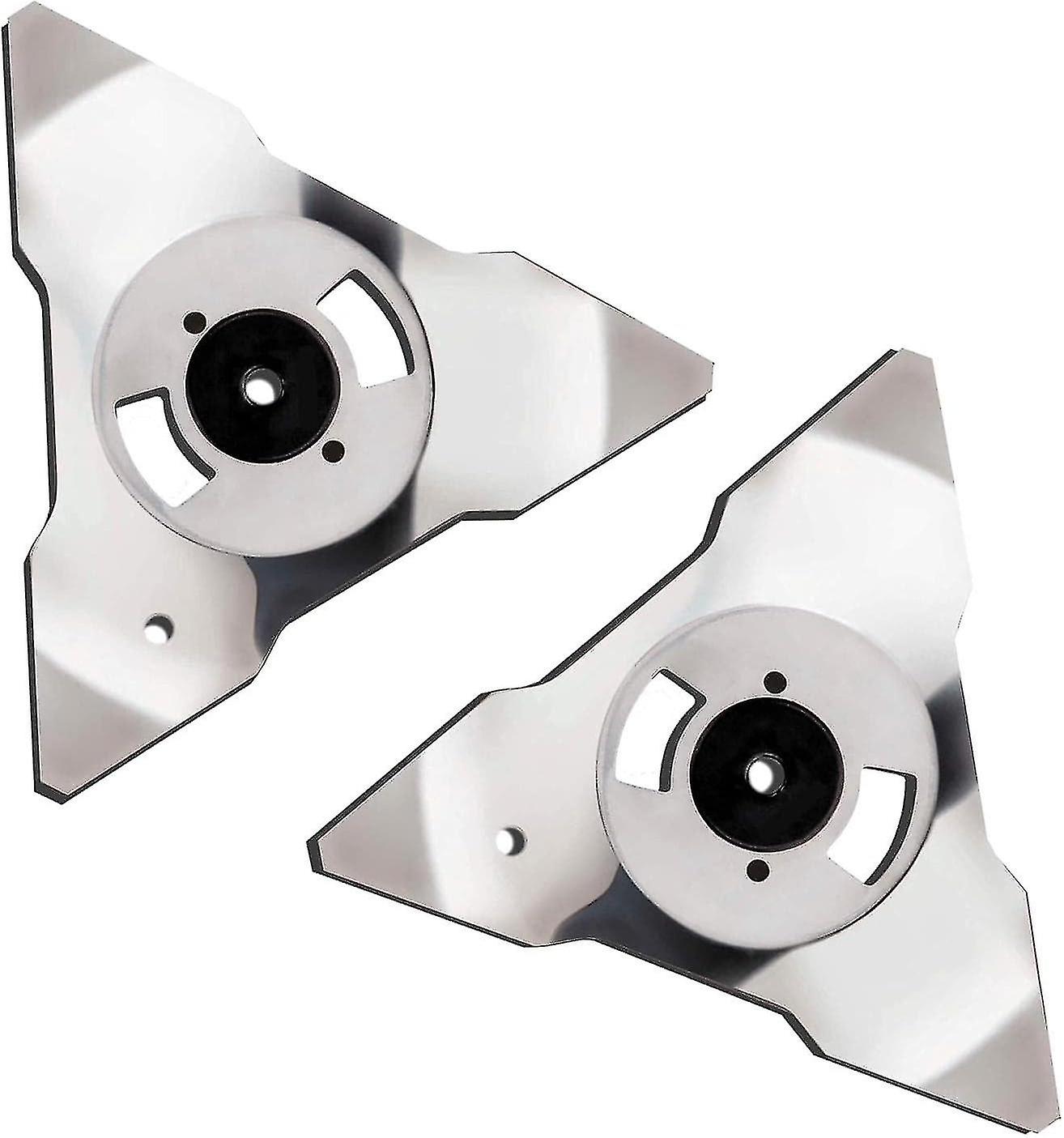 Set Mit 2 Ersatzmessern Für Robomow Rs Ts Ms Rc Tc Mc Mähroboter, Edelstahl