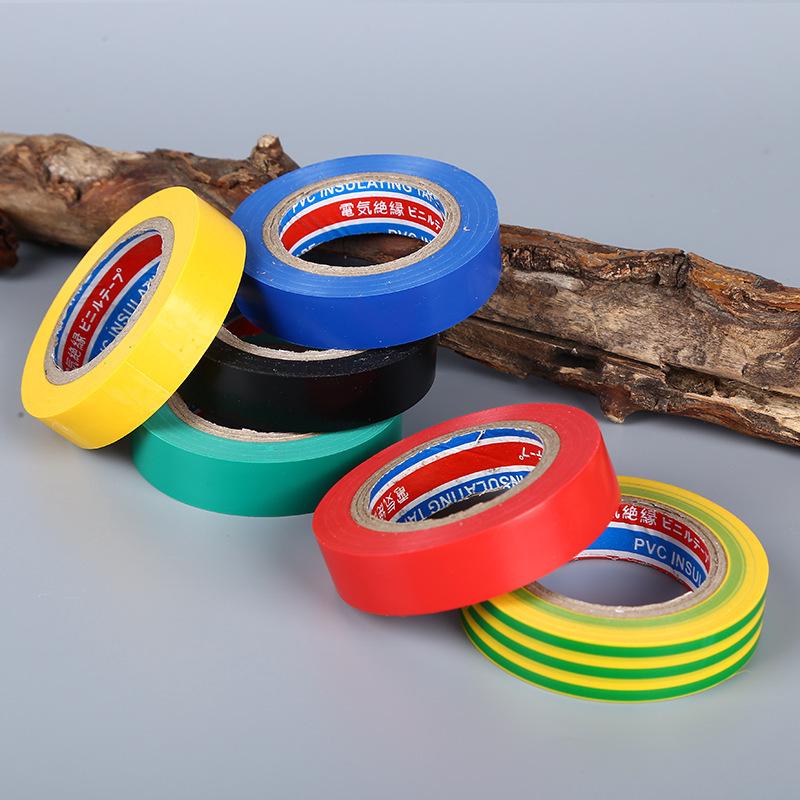 Farbiges Vinylklebeband, 10er-packung, Kunststoff, Mehrfarbig
