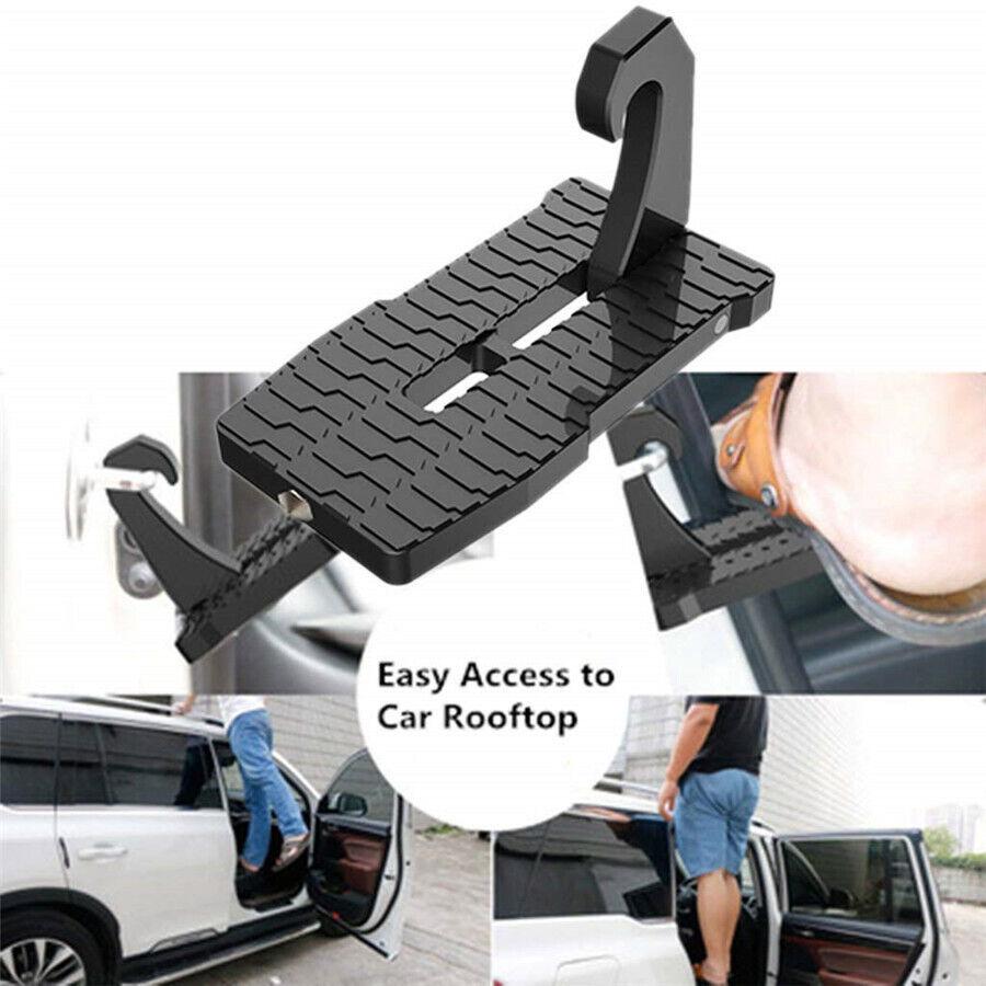 Ausziehbare Trittstufe/pedal, Schwarz, Für Das Dach Von Jeep Suvs, Kompakter Verriegelungsmechanismus