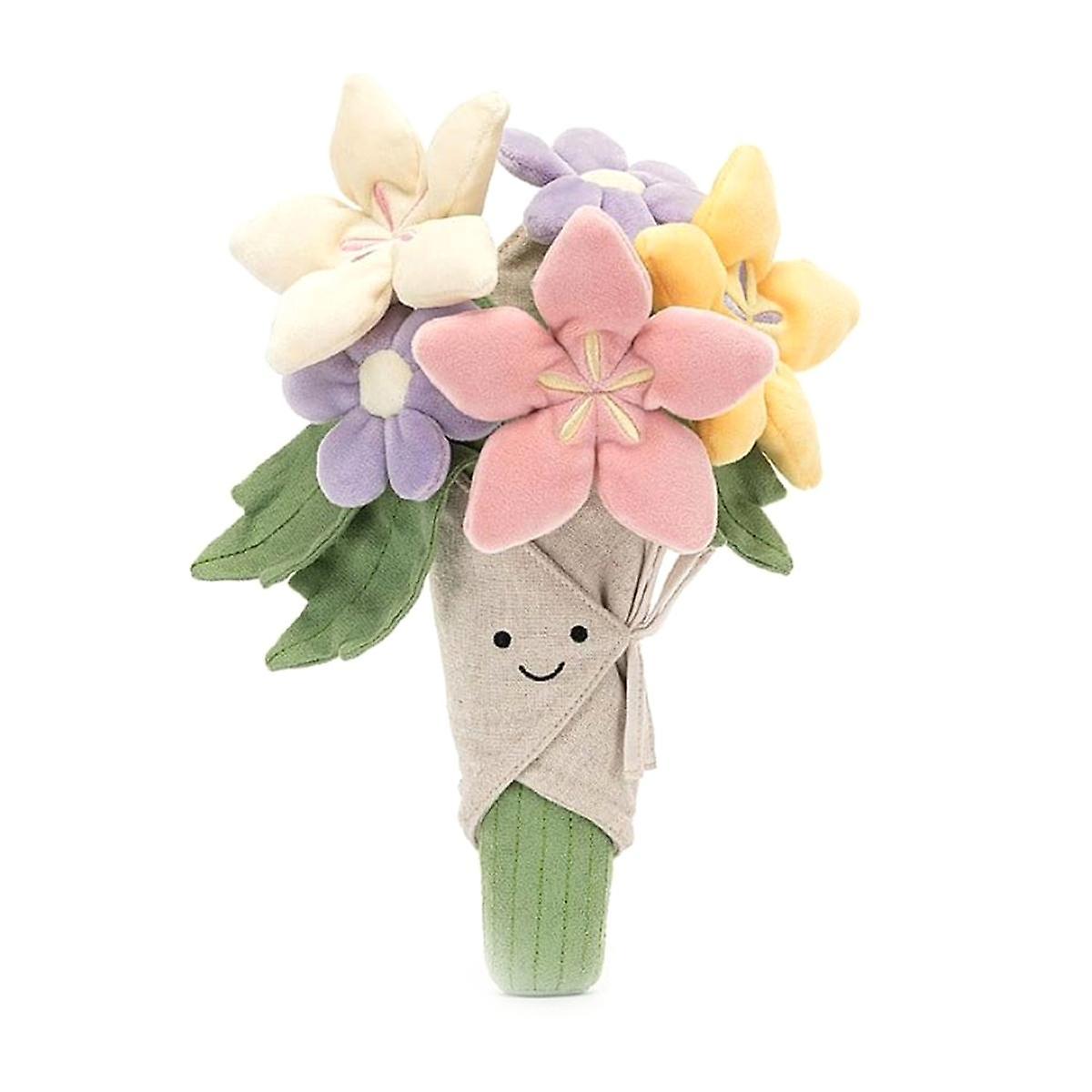 Plüsch-blumenstrauß-puppe – Geschenk Zum Geburtstag Oder Schulabschluss