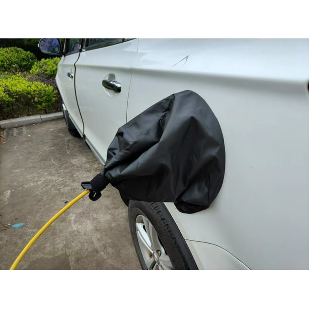 Abdeckung Für Den Ladeanschluss Von Elektroautos, Wasserdichter Schutz Für Den Außenbereich Vor Regen, Sonne, Uv-strahlung Und Schnee, Magnetische Befestigung Für Elektrofahrzeuge Mit Stahlkarosserie