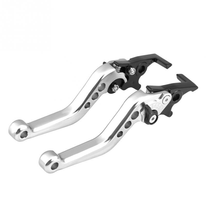 Motorrad-brems- Und Kupplungshebelpaar, 22 Mm 7/8" Cnc-gefräster Aluminium-trommelbremshebelgriff Für Motorradlenker
