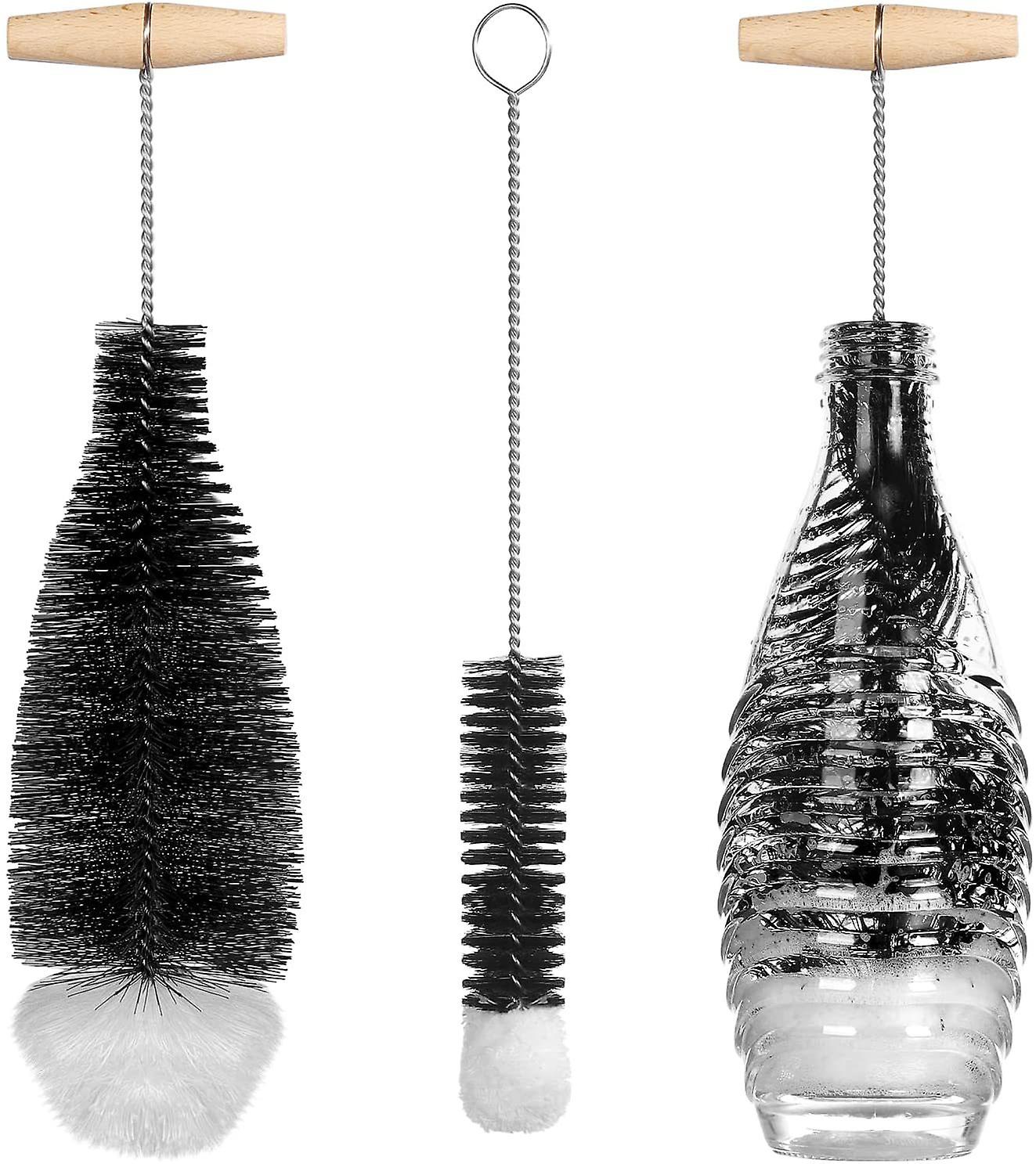 Set Mit 2 Flaschenbürsten Zur Reinigung Von Sodastream-flaschen, Langer Griff