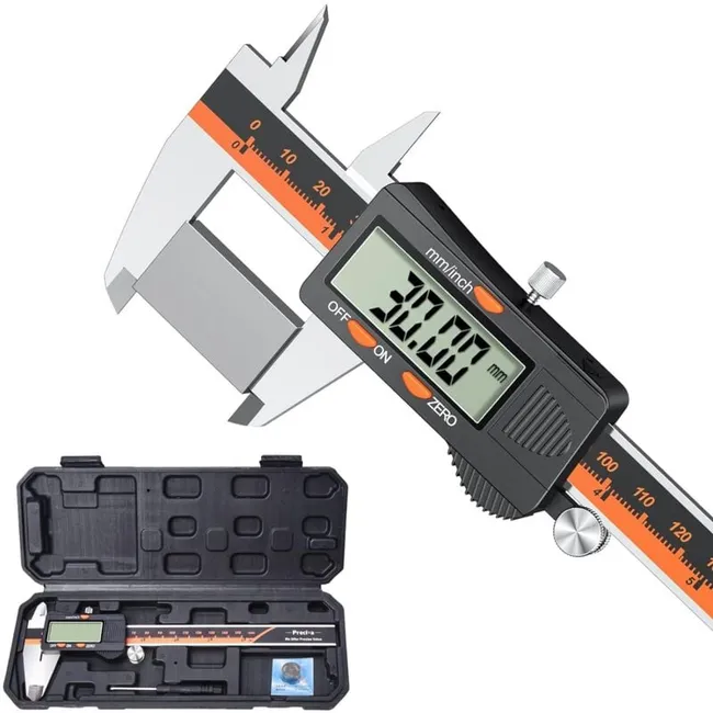 150-mm-digitalmessschieber, Elektronisches Präzisionsmessgerät, Metrisches Messinstrument
