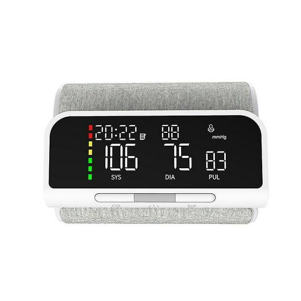 2023 Handgelenk-blutdruckmessgerät – Wiederaufladbares Elektronisches Blutdruckmessgerät Mit Großem Led-display, Sprachausgabe Und Positionssensor – Speicher Für 240 Messwerte