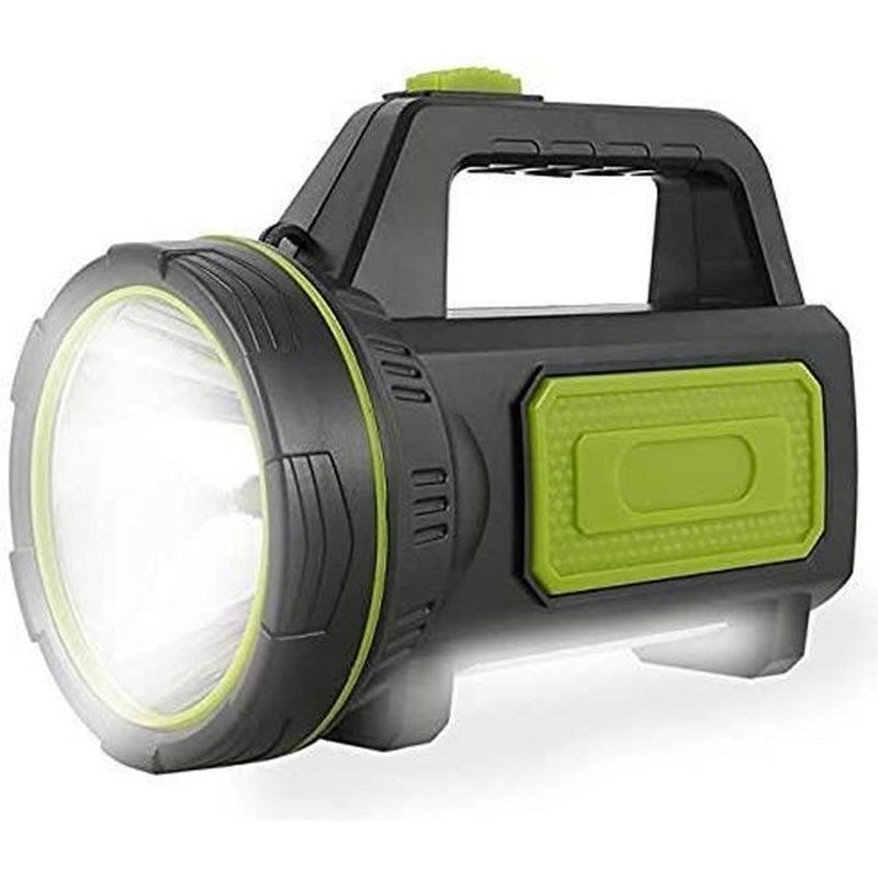 Extrem Leistungsstarke, Wiederaufladbare Led-taschenlampe, 135.000 Lumen, 6000-mah-akku, Seitlicher Lichtstrahl, Wasserdichte Hochleistungs-taschenlampe Für Wanderungen