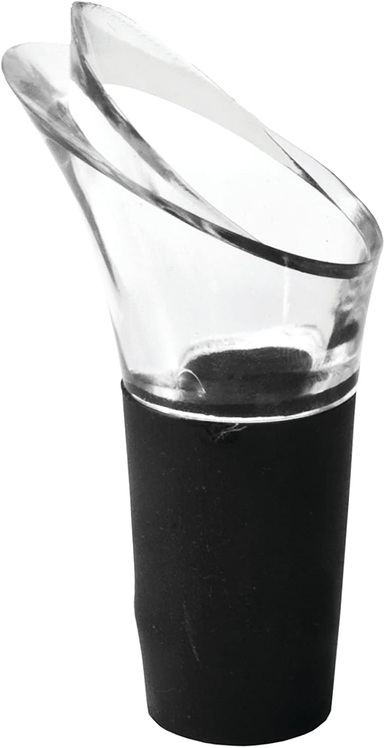 5-teiliges Set Blütenförmiger Weinausgießer – Barzubehör – Passend Für Die Meisten Standard-weinflaschen – Tropffrei – Wiederverwendbar – Schwarz
