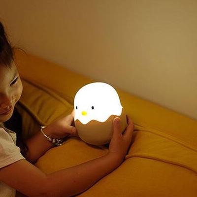 Nachtlicht Für Kinder, Weißes Licht, Silikon-nachttischlampe, Usb-aufladbar, Tragbares Nachtlicht, Helligkeit Einstellbar, Babyzimmer-dekoration, Geburtstags-/weihnachtsgeschenk