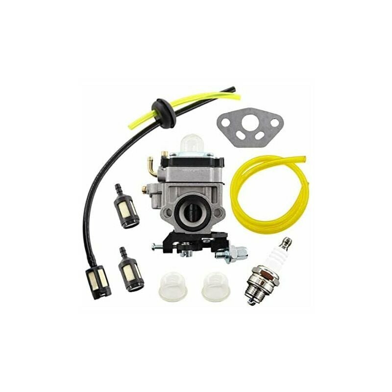 Al-ko Bc410 Bc4535 Bc4125 Rasenmäher-vergaserbaugruppe Mit Kraftstoffschlauch Und Filter