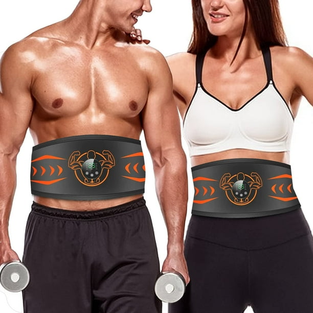 Elektrostimulationsgürtel Für Den Bauchbereich, Usb-ems-muskelstimulator Für Frauen Und Männer, Zur Stärkung Der Bauch-, Arm- Und Beinmuskulatur