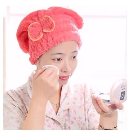 Mikrofaser-haartrockenhandtücher, Ultra-saugfähiger Turban Mit Schleife Für Erwachsene Frauen Und Mädchen, Schnell-haartrockner
