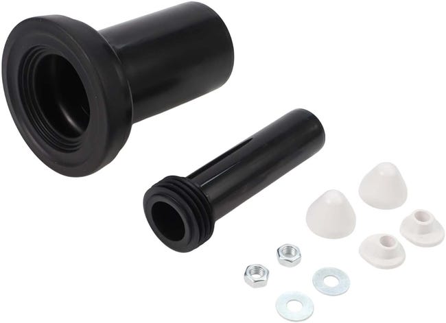 18 Cm Wc-anschlussset Für Wandhängende Wcs – Flexible Wasserzulauf- Und Abflussschläuche – Sanitär- Und Abwasserarmaturen