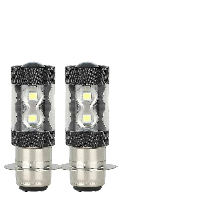 P15d H6m Led-lampe Für Motorräder, 12 Leds, Ip68 Wasserdicht, Packung