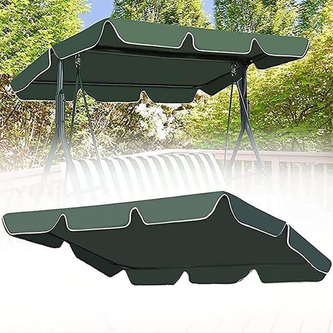 Ersatzbezug Für Schaukel 190t, Wasser-, Wind- Und Uv-beständig, Regenschutz (nur Bezug), 164 X 114 X 15 Cm