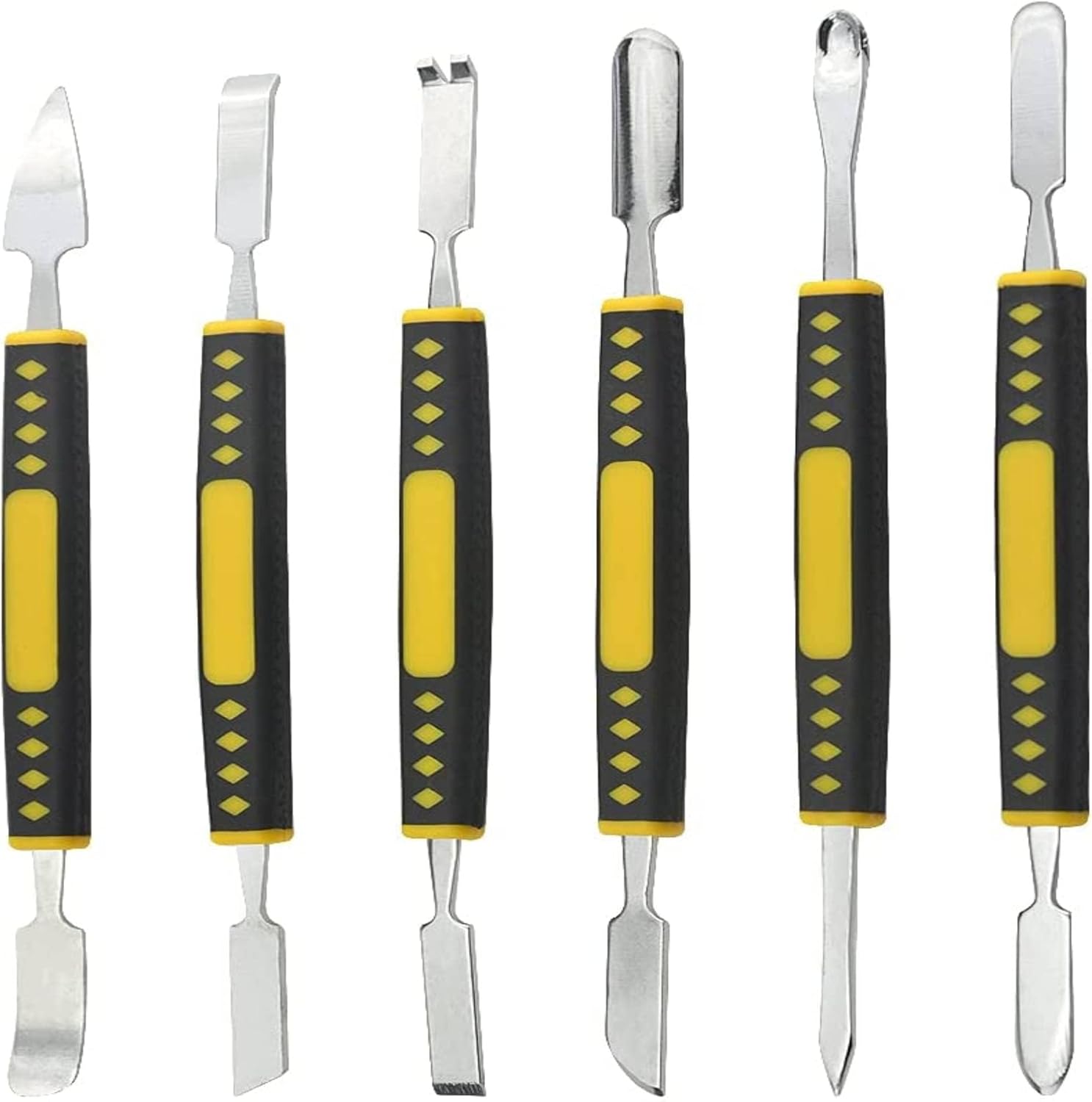 6-teiliges, Doppelseitiges Metallreparatur-werkzeugset, Professioneller Hebel- Und Öffnungsspatel Für Ipad, Tablet, Mobiltelefon Und Uhr