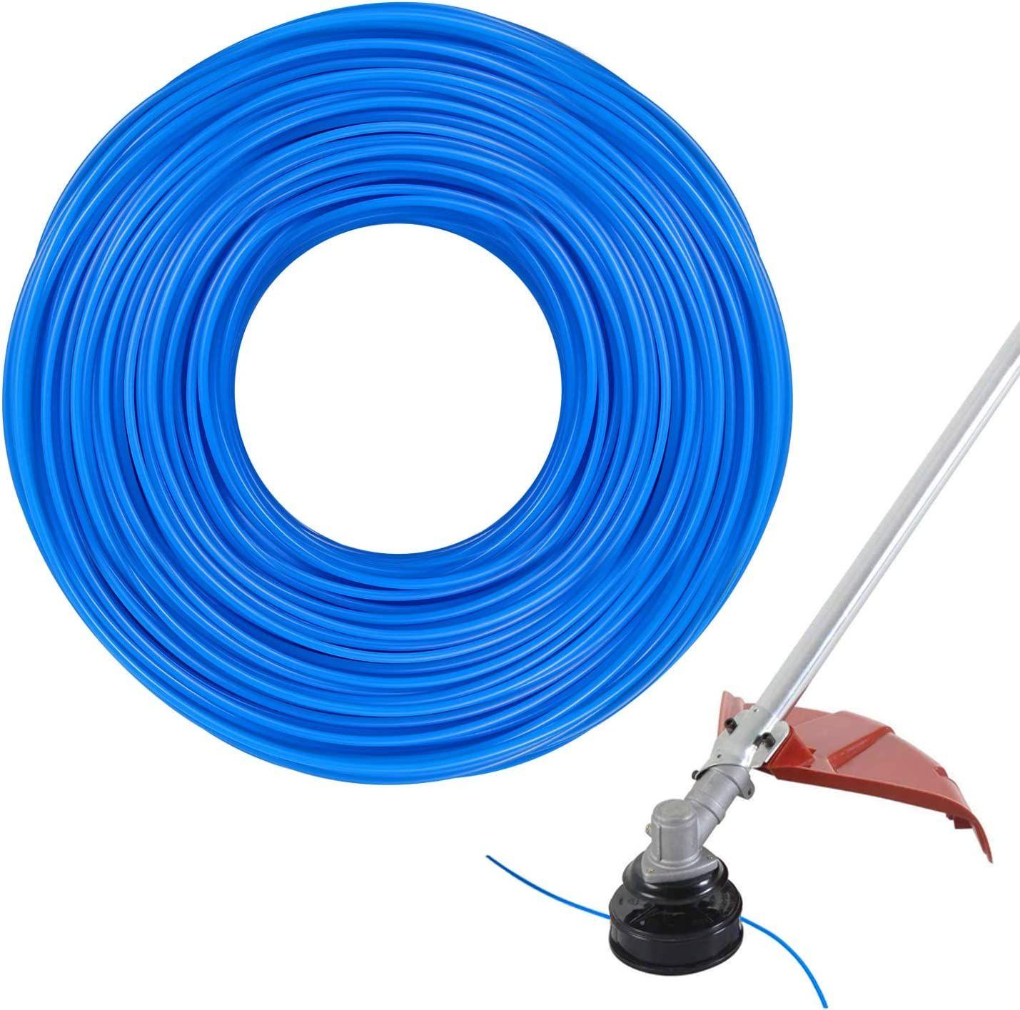 Runde Nylonschnur Für Freischneider Und Elektrische Trimmer, 1,6 Mm Durchmesser, 100 M Länge, Ersatzspule Für Rasenmähen Und Gartenpflege