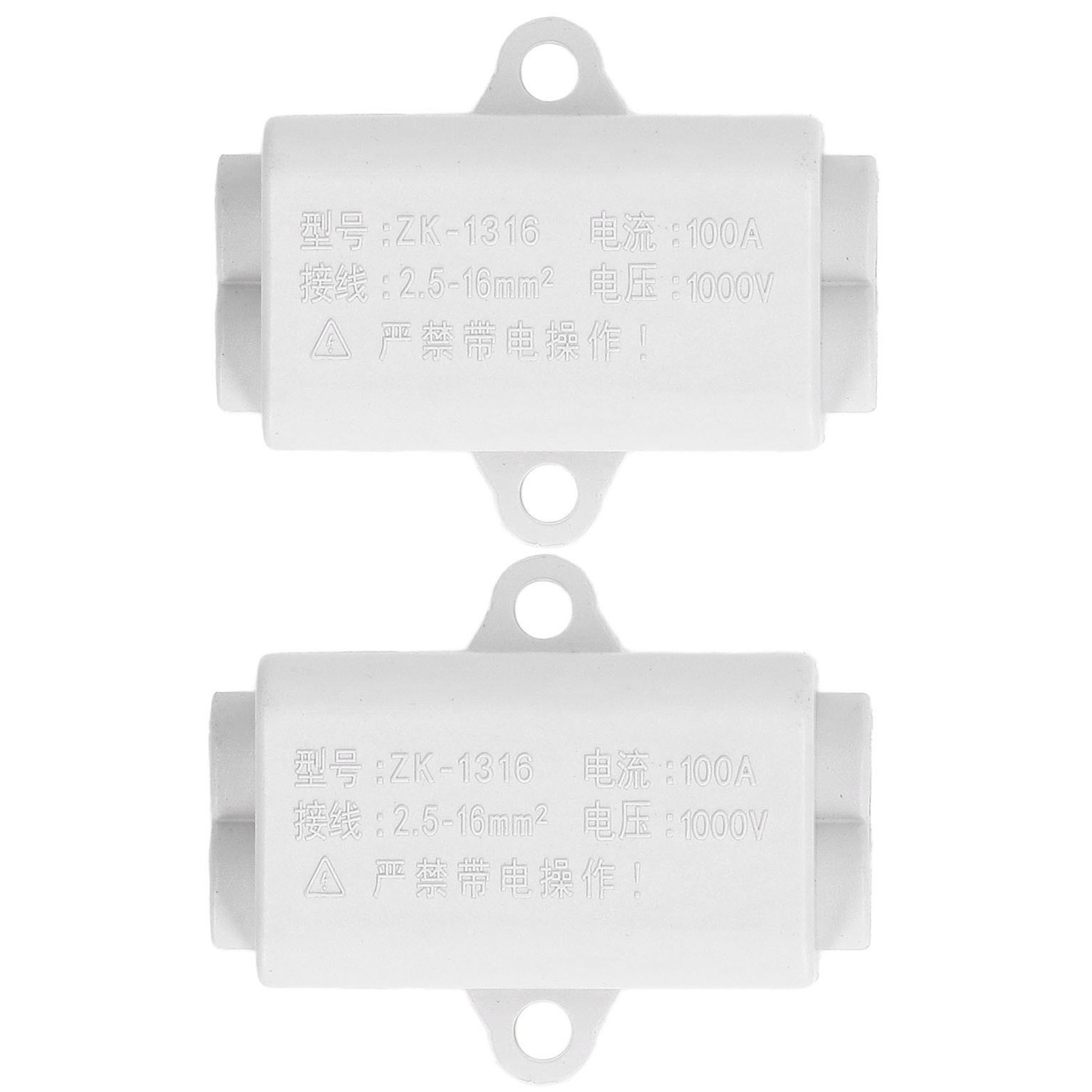 2-teiliges T-förmiges Schraubverbinder-set Für 1000 V, 100 A, Zk-1316