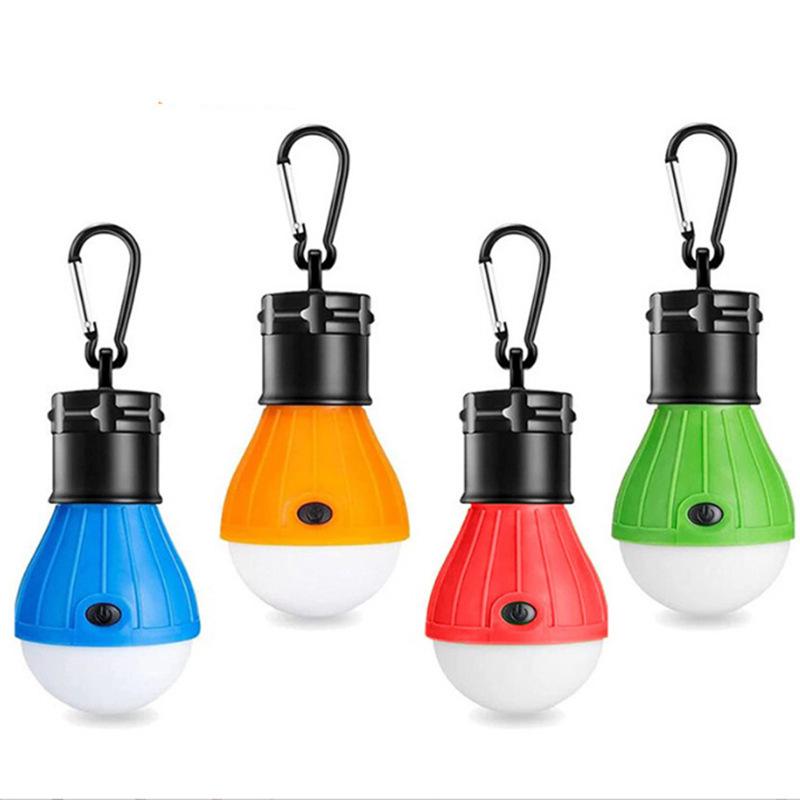 Led-campinglampen Mit Haken, Set Mit 4 Tragbaren Zeltlaternen, Wasserdichte Notbeleuchtung Zum Wandern, Angeln Und Jagen