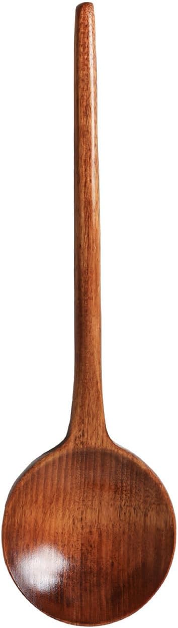 2 Suppenlöffel Aus Holz – Langstielige Löffel Zum Kochen Und Servieren