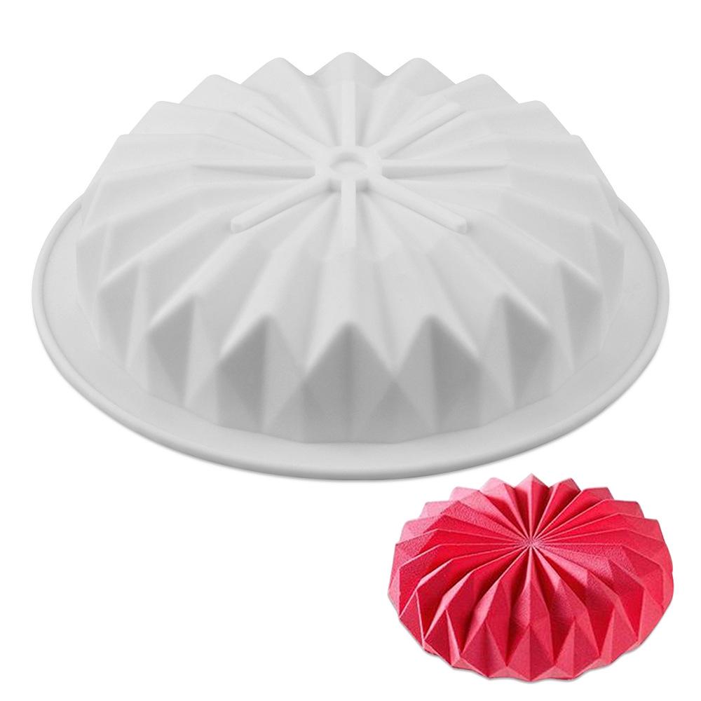 3d-silikonform In Diamantform, Wiederverwendbar, Antihaftbeschichtet, Professionell Für Puddings, Eiswürfel, Gelee, Mousse, Fondant, Schokolade Und Brot