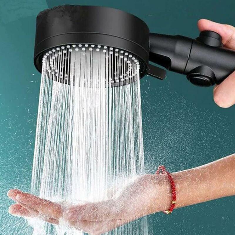 Leistungsstarker, Wassersparender Duschkopf Mit Hohem Wasserdruck, 6-fach Verstellbarer Duschkopf Für Das Badezimmer, Kalkbeständiger Duschkopf Mit Schalter