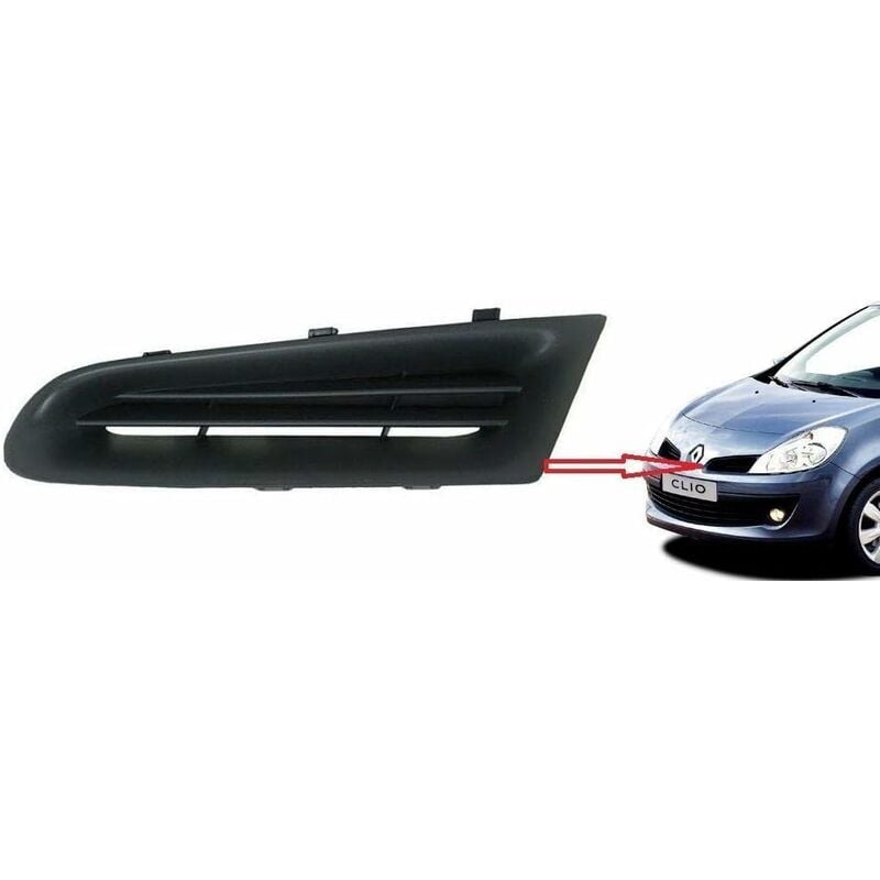 Linker Kühlergrill Für Renault Clio 3 2005-2009 - Art.-nr. 7701208684 - Fahrerseite