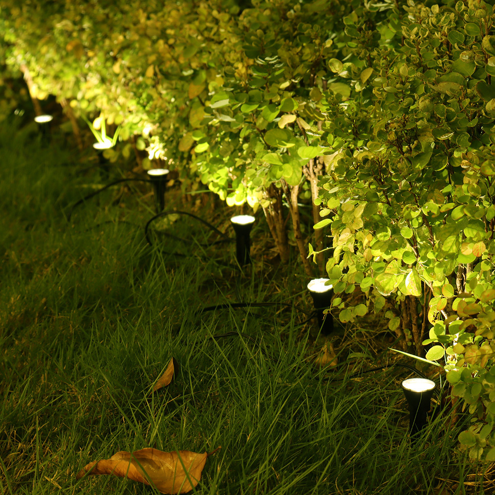 10 Led-solar-gartenleuchten – Set Mit 10 Dekorativen Solarleuchten Für Rasen Und Wege
