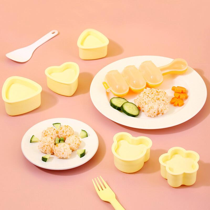 Hausgemachtes Sushi-formen-set, 7-teilig, Reisbällchenform, Mit Musikfunktion, Babyzubehör