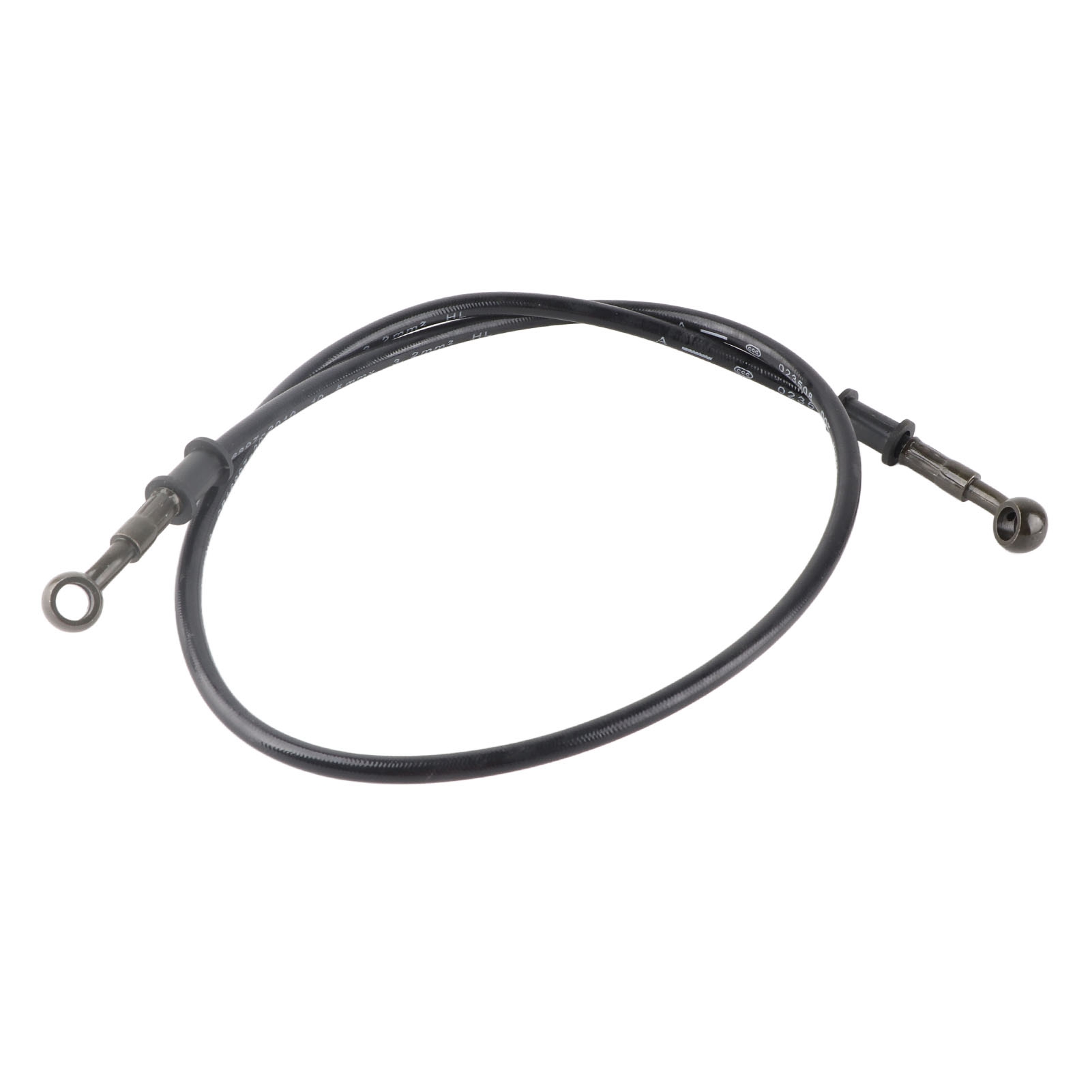 10-mm-hydraulikbremsschlauch Mit 110 Cm Langem Gummi-banjoanschluss, Universell Für Roller, Quads, Karts Und Dirtbikes