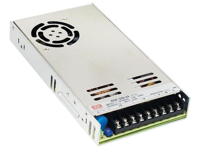 Mean Well - industrie-schaltnetzteil - 1 ausgang - 320 w - 12 v - closed frame (geschlossene bauform)