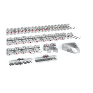Kappes ®RasterPlan Werkzeughaltersortiment 40-tlg. Alufarben